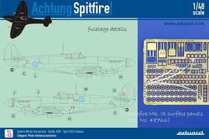 Eduard 48766 Spitfire Mk. IX surface panels 1/48 EDUARD – Bild 4