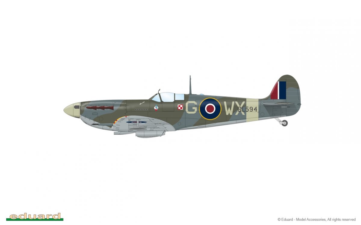 Eduard 84186 Spitfire Mk. Vb mid 1/48 – immagine 13