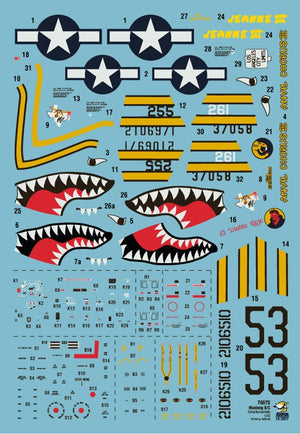 Arma Hobby 70075 P-51B Mustang China, Burma, India 1/72 – image 6