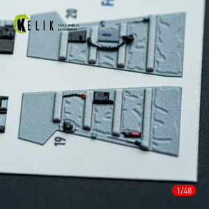 KELIK K48146 RF-4E - interior 3D decals for Hasegawa kit 1/48 – immagine 3