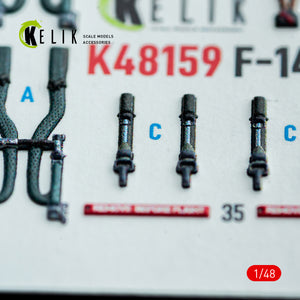 KELIK K48159 F-140 - interior 3D decals for GWH kit 1/48 – image 7