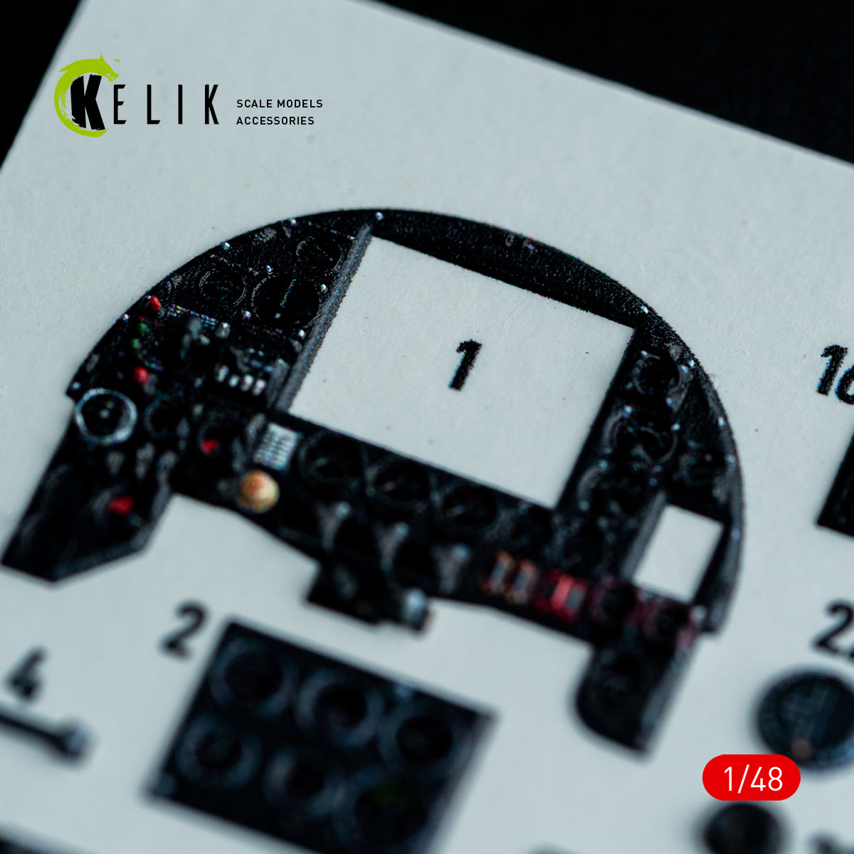 KELIK K48162 Hampden B.Mk.1 - interior 3D decals for ICM kit 1/48 – Bild 4