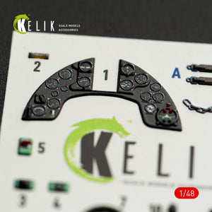 KELIK K48163 MC.200 - interior 3D decals for Italeri kit 1/48 – image 3