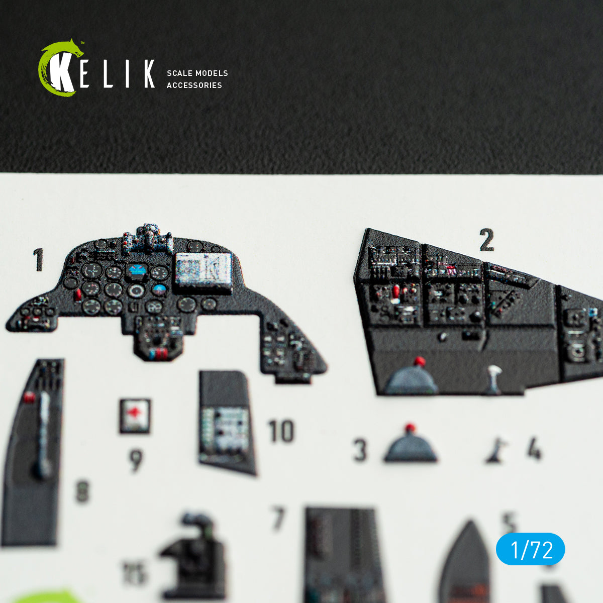 KELIK K72238 Mi-35/24 - interior 30 decals for Italeri kit 1/72 – zdjęcie 4