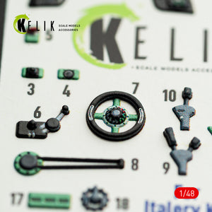 KELIK K48163 MC.200 - interior 3D decals for Italeri kit 1/48 – image 4