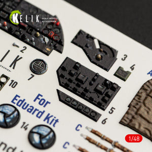 KELIK K48165 Westland Lysander Mk.III - interior 3D decals for Eduard kit 1/48 – Bild 4
