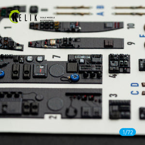 KELIK K72230 Ar-240 - interior 3D decals for Revell kit 1/72 – zdjęcie 5