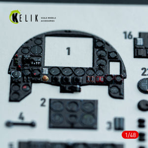 KELIK K48162 Hampden B.Mk.1 - interior 3D decals for ICM kit 1/48 – Bild 6