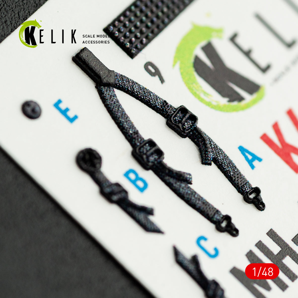KELIK K48168 MH-61 Little Bird - interior 3D decals for ICM kit 1/48 – immagine 6