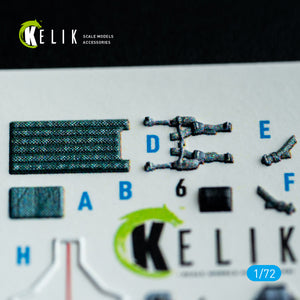 KELIK K72228 Harrier Gr1/Gr3 (Early) - interior 3D decals for Italeri kit 1/72 – image 6