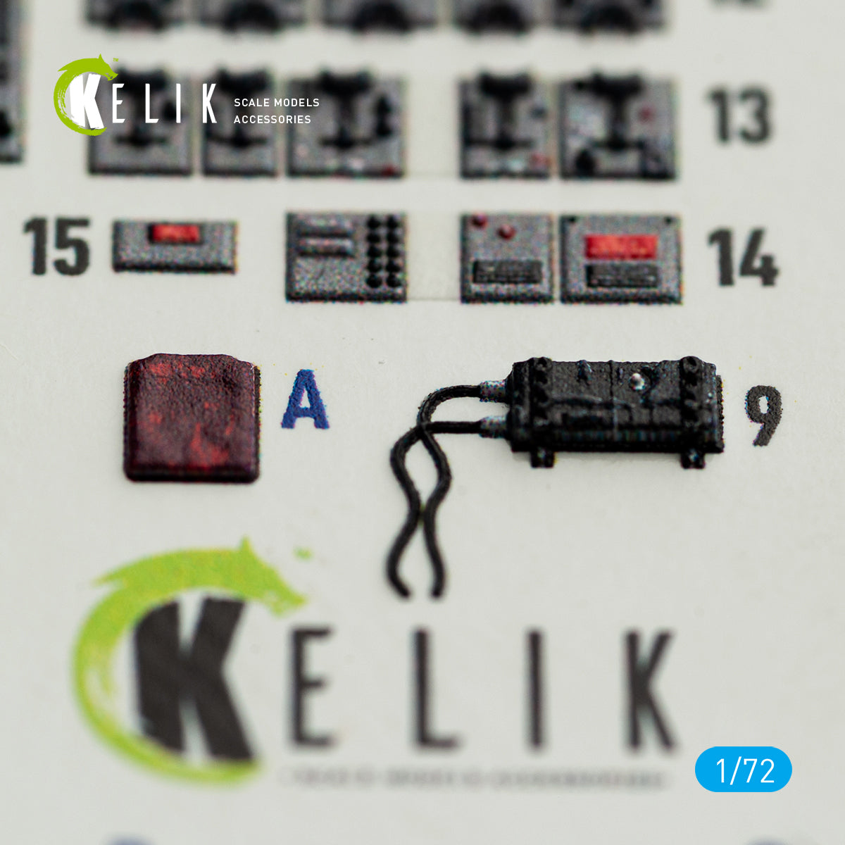 KELIK K72239 F-104J - interior 3D decals for Fine Molds kit 1/72 – image 6