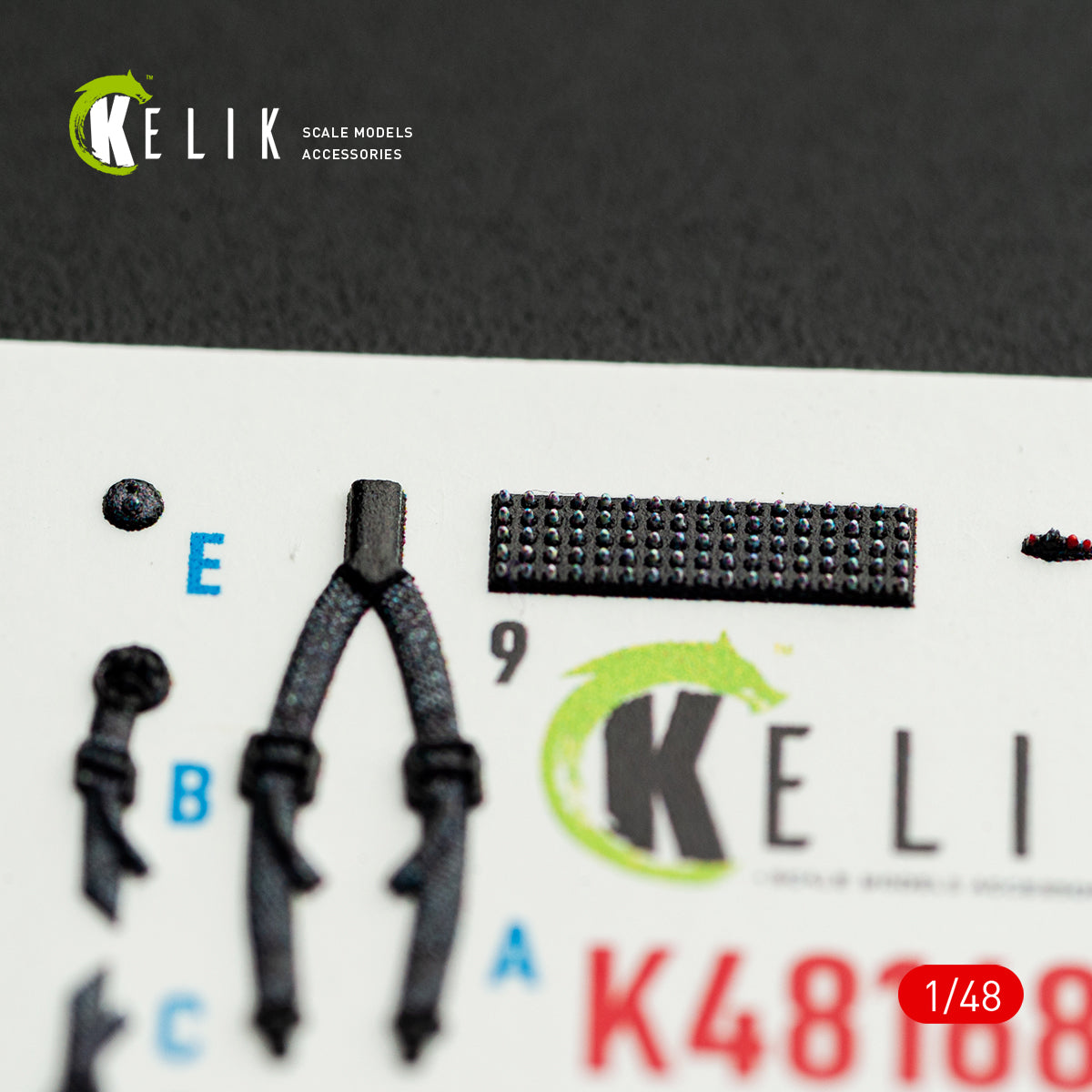 KELIK K48168 MH-61 Little Bird - interior 3D decals for ICM kit 1/48 – immagine 7