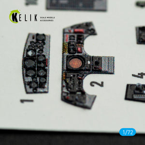 KELIK K72239 F-104J - interior 3D decals for Fine Molds kit 1/72 – image 9