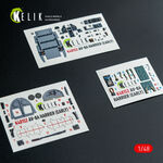 KELIK K48152 AV-8A HARRIER (Early) -interior 3D decals for Kinetic kit 1/48 – immagine 11