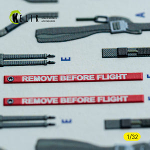 KELIK K32049 F-4D - interior 3D decals for Tamiya kit 1/32 – zdjęcie 4