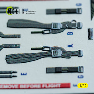 KELIK K32049 F-4D - interior 3D decals for Tamiya kit 1/32 – zdjęcie 5