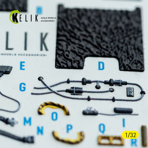 KELIK K32051 F-15C (early) - interior 30 decals for Tamiya kit 1/32 – image 7