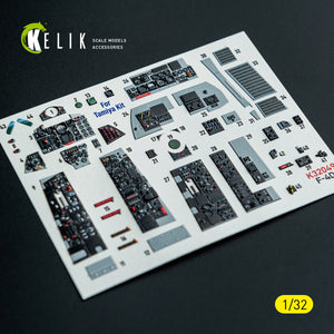 KELIK K32049 F-4D - interior 3D decals for Tamiya kit 1/32 – zdjęcie 13