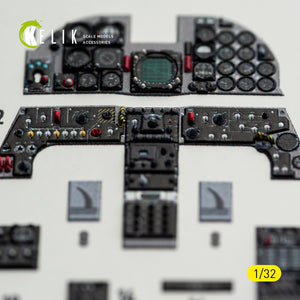 KELIK K32059 F-5F - interior 3D decals for Kitty Hawk/Zimi models kit 1/32 – imagen 5