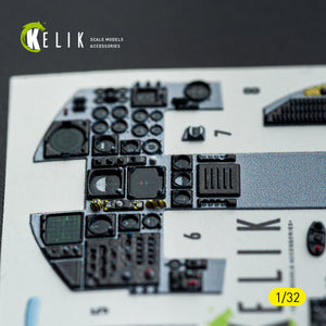 KELIK K32051 F-15C (early) - interior 30 decals for Tamiya kit 1/32 – image 13