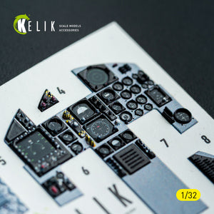 KELIK K32052 F-15C MSIP II - interior 3D decals for Tamiya kit 1/32 – image 14