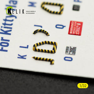 KELIK K32058 RF-5E - interior 3D decals for Kitty Hawk/Zimi models kit 1/32 – image 8