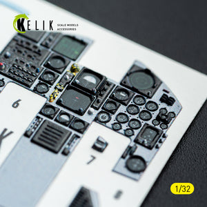 KELIK K32051 F-15C (early) - interior 30 decals for Tamiya kit 1/32 – image 14