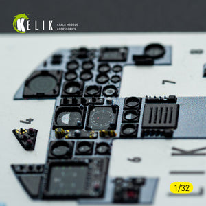 KELIK K32052 F-15C MSIP II - interior 3D decals for Tamiya kit 1/32 – image 15