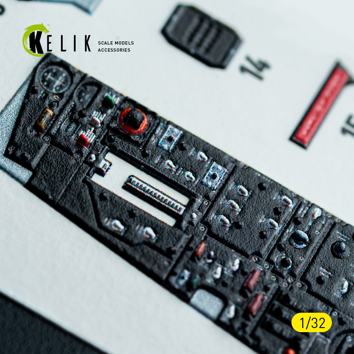 KELIK K32048 F-4C - interior 3D decals for Tamiya kit 1/32 – zdjęcie 14