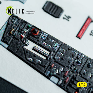 KELIK K32048 F-4C - interior 3D decals for Tamiya kit 1/32 – zdjęcie 14