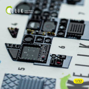 KELIK K32052 F-15C MSIP II - interior 3D decals for Tamiya kit 1/32 – image 16