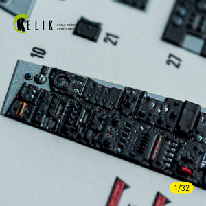 KELIK K32049 F-4D - interior 3D decals for Tamiya kit 1/32 – zdjęcie 6