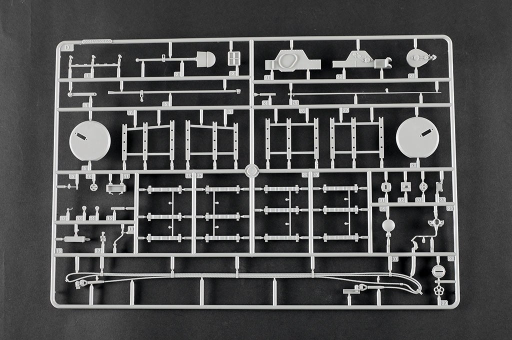 Trumpeter 00944 Pz.Kpfw.VI Ausf.E Sd.Kfz.181 Tiger I (Medium Production) 1/16 – immagine 37