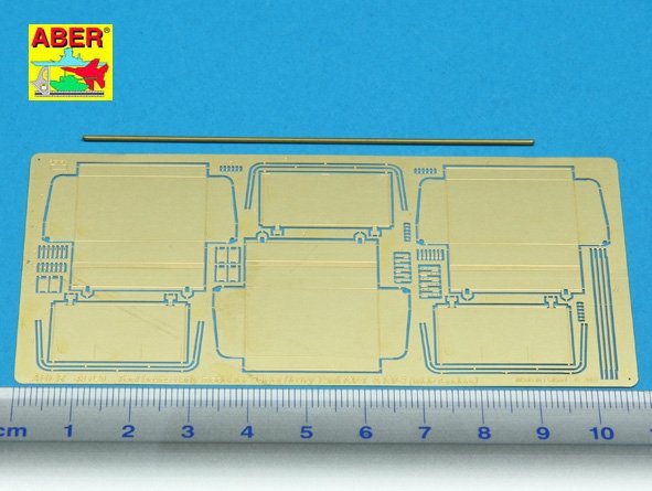 Aber 48029 Czołg KW 1 lub KW 2 wczesne- część 2- zasobniki na narzędzia wczesne (TAM) 1/48 – immagine 3