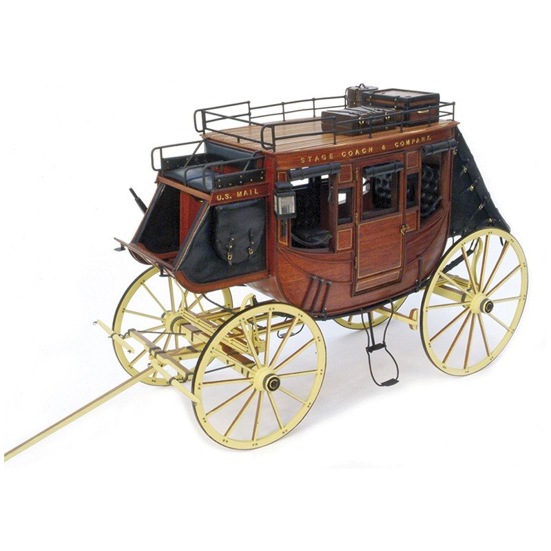 Artesania Latina 20340 Dyliżans Stage Coach 1848 1/10 – immagine 4