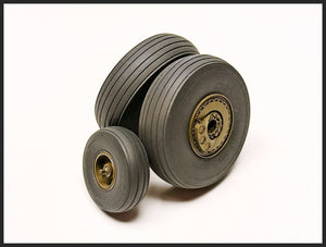 Clear Prop! CPA35002 CH-54A Tarhe wheels set for ICM kit 1/35 – zdjęcie 3