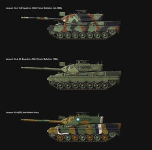 Meng Model TS-007 GERMAN MAIN BATTLE TANK LEOPARD 1 A3/A4 1/35 – Bild 11