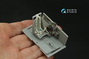 Quinta Studio QD32197 P-47D Thunderbolt Bubbletop Early 3D-Printed coloured Interior on decal paper (Hasegawa) 1/32 – Bild 6