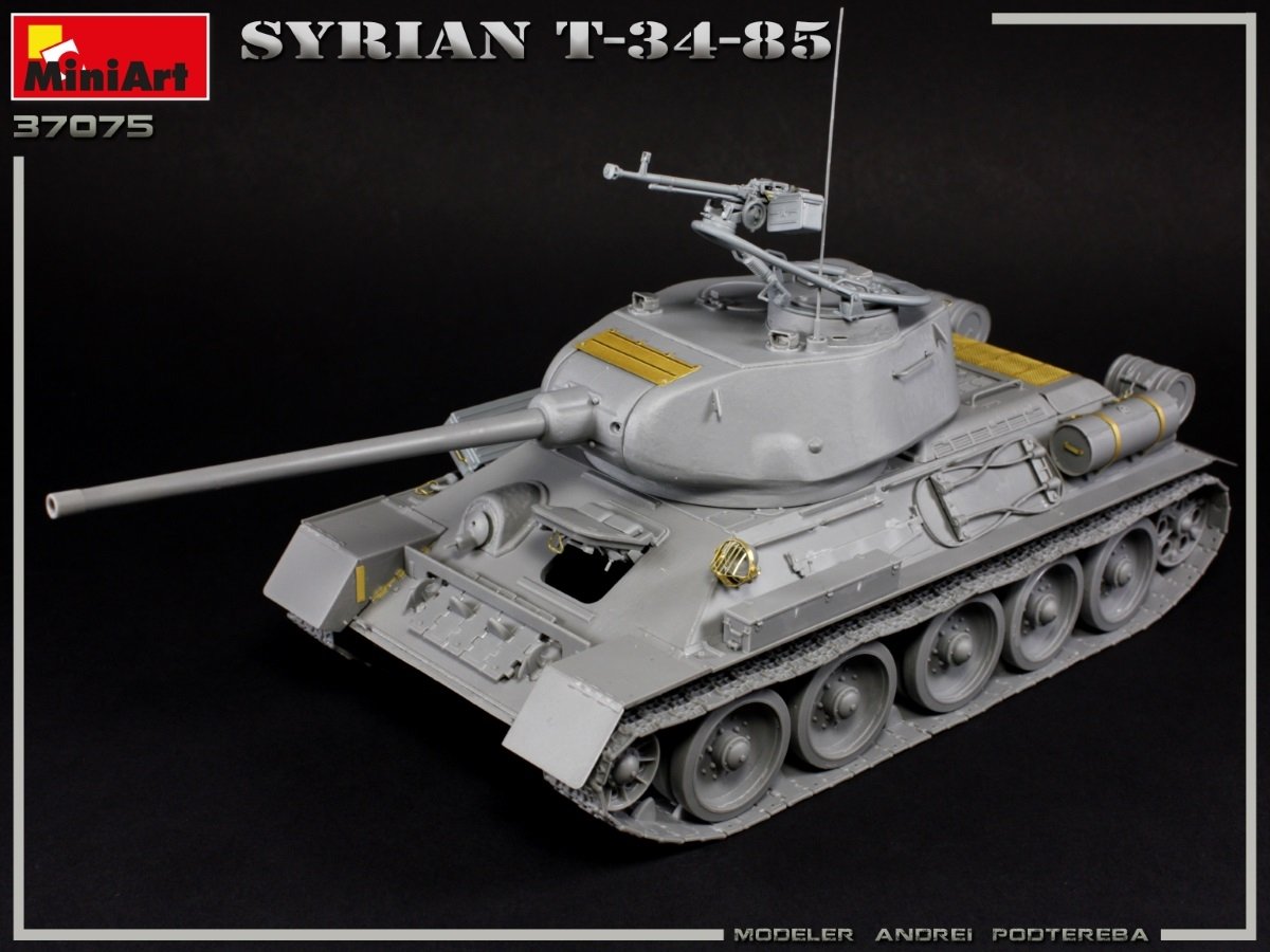 MiniArt 37075 SYRIAN T-34/85 1/35 – immagine 4