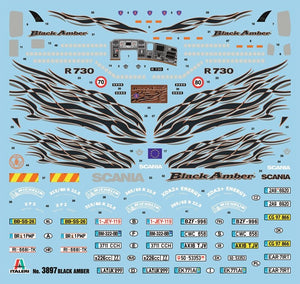 Italeri 3897 SCANIA R730 BLACK AMBER 1/24 – image 5