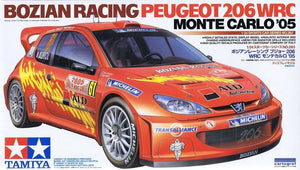 Tamiya 24283 Bozian Racing Peugeot 206 WRC Monte Carlo &amp;#39;05 1/24