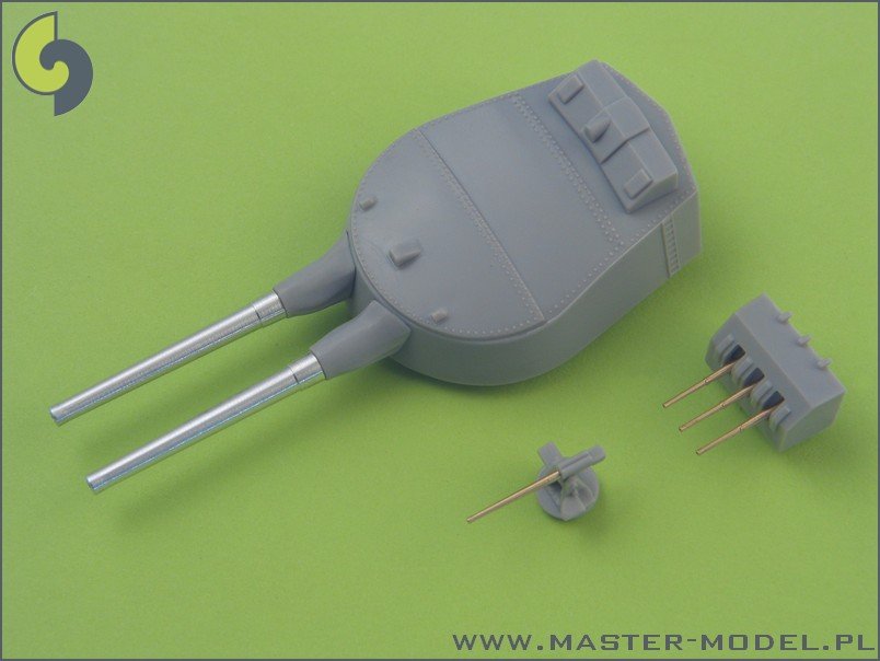 Master SM-350-036 HMS Repulse armament - 15in (6pcs), 4in QF (6pcs), 4in BL (9pcs) barrels – Bild 4