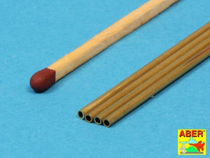 Aber BT15X02 Brass Tubes 1,50x0,20 mm length 250 mm x 4 pcs. – Bild 4