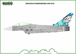 ModelMaker Decals D48145 Apeninian Eurofighters NTM 2018 1/48