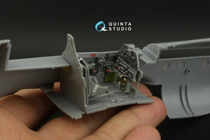 Quinta Studio QD32137 P-40E/K 3D-Printed &amp;amp; coloured Interior on decal paper (Hasegawa) 1/32 – immagine 12