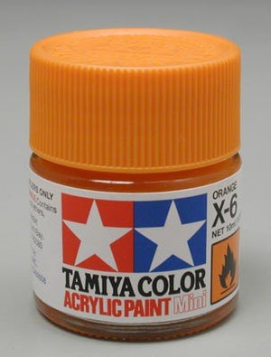 Tamiya X6 Orange (81506) Acrylic paint 10ml – immagine 3