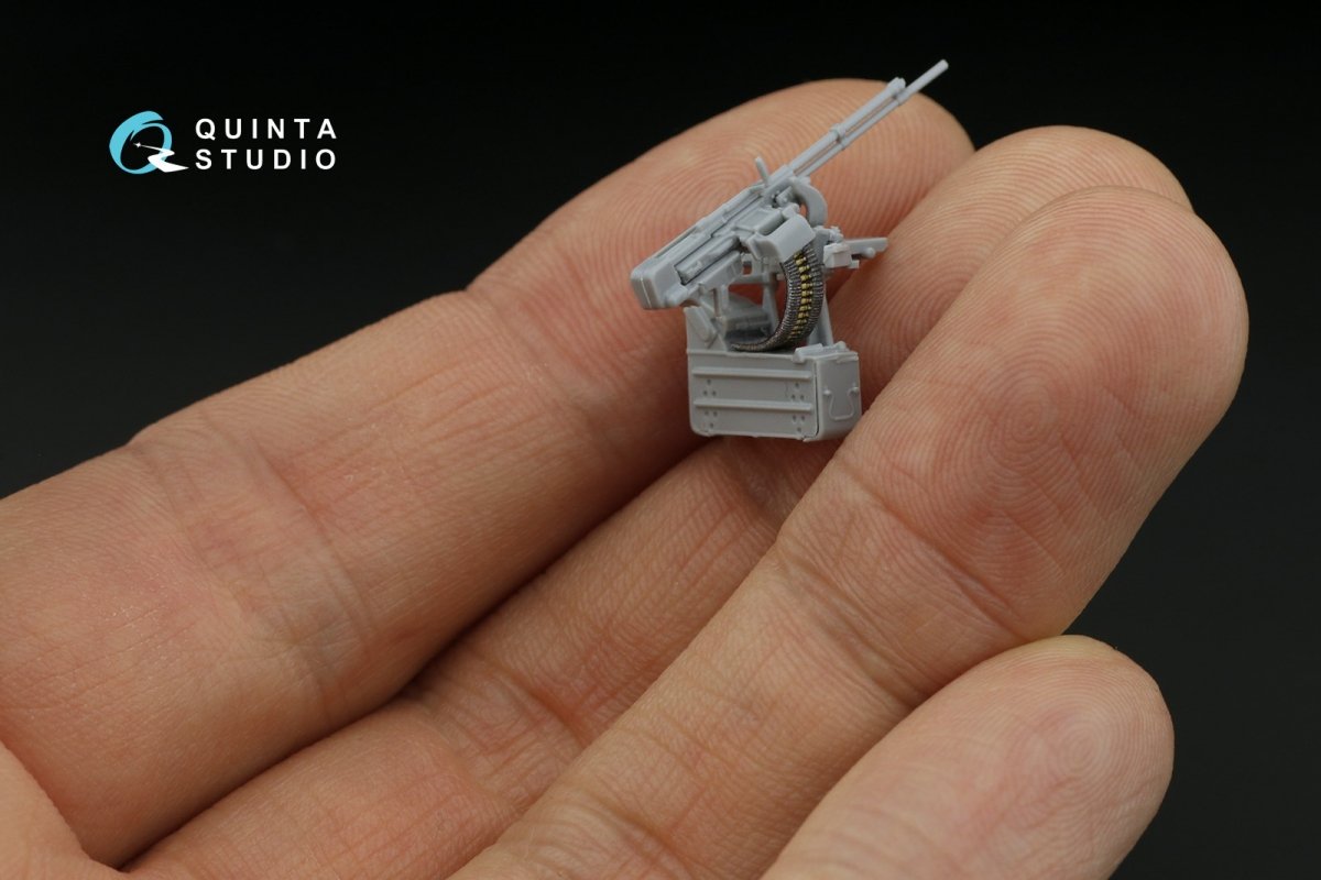 Quinta Studio QD48236 IL-2 1943 (two-seat) 3D-Printed &amp;amp; coloured Interior on decal paper (for Zvezda kit) 1/48 – immagine 5