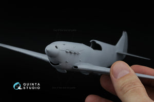 Quinta Studio QT48067 LaGG-3 series 66 Radiators cowls and spinner (Zvezda) 1/48 – immagine 3