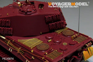 Voyager Model PE35874 WWII German King Tiger (Hensehel Turret) for MENG 1/35 – Bild 10