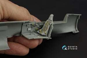 Quinta Studio QD48317 P-40E/K 3D-Printed &amp;amp; coloured Interior on decal paper (Hasegawa) 1/48 – imagen 10